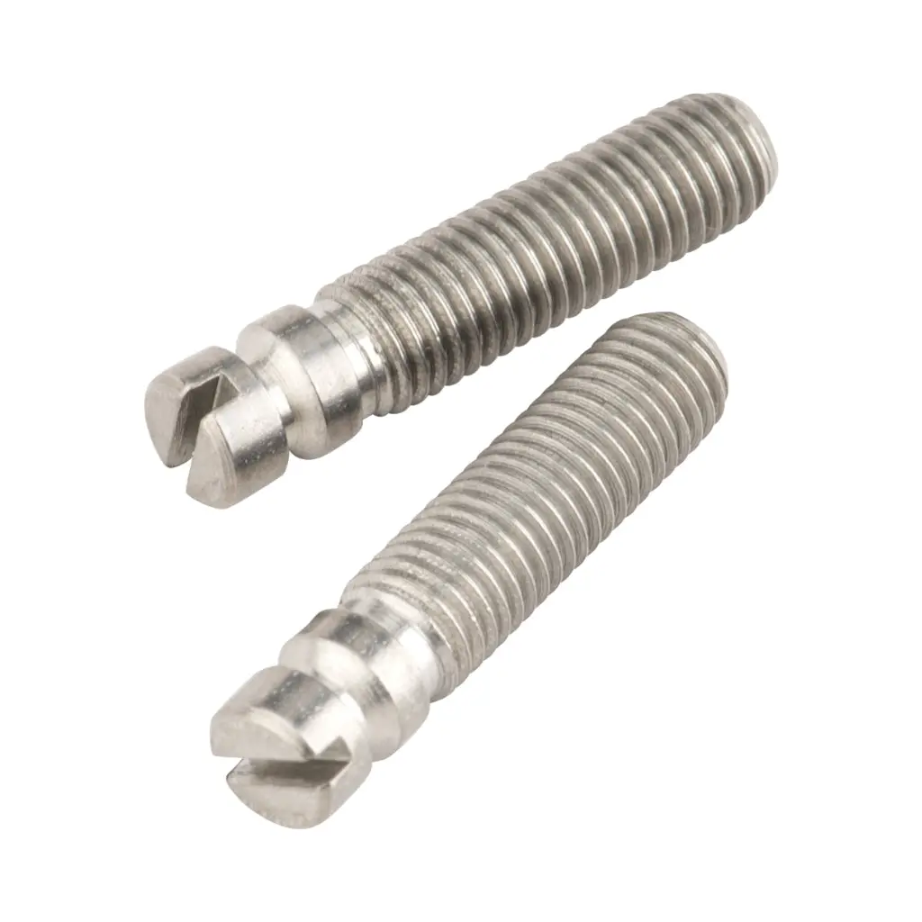 Fender Bridge Pivot Screws - Threaded Steel, 2Pc 1