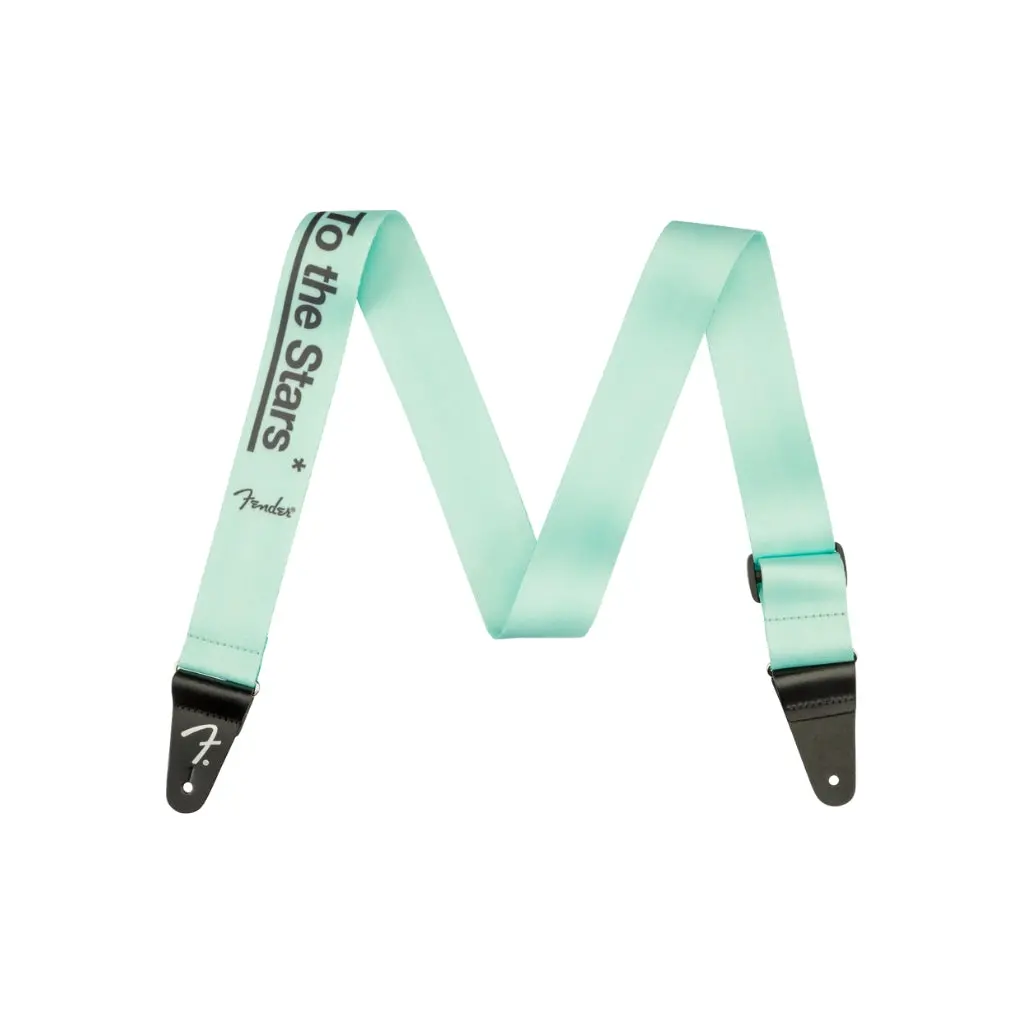 Fender Tom Delonge To The Stars Strap, Surf Green 1