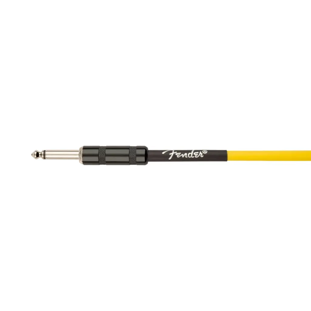 Fender Tom Delonge 10' To The Stars Instrument Cable, Graffiti Yellow 2