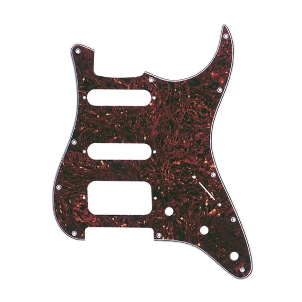 Fender Pickguard, Stratocaster® H/S/S, 11-Hole Mount, Tortoise Shell, 4-Ply 1