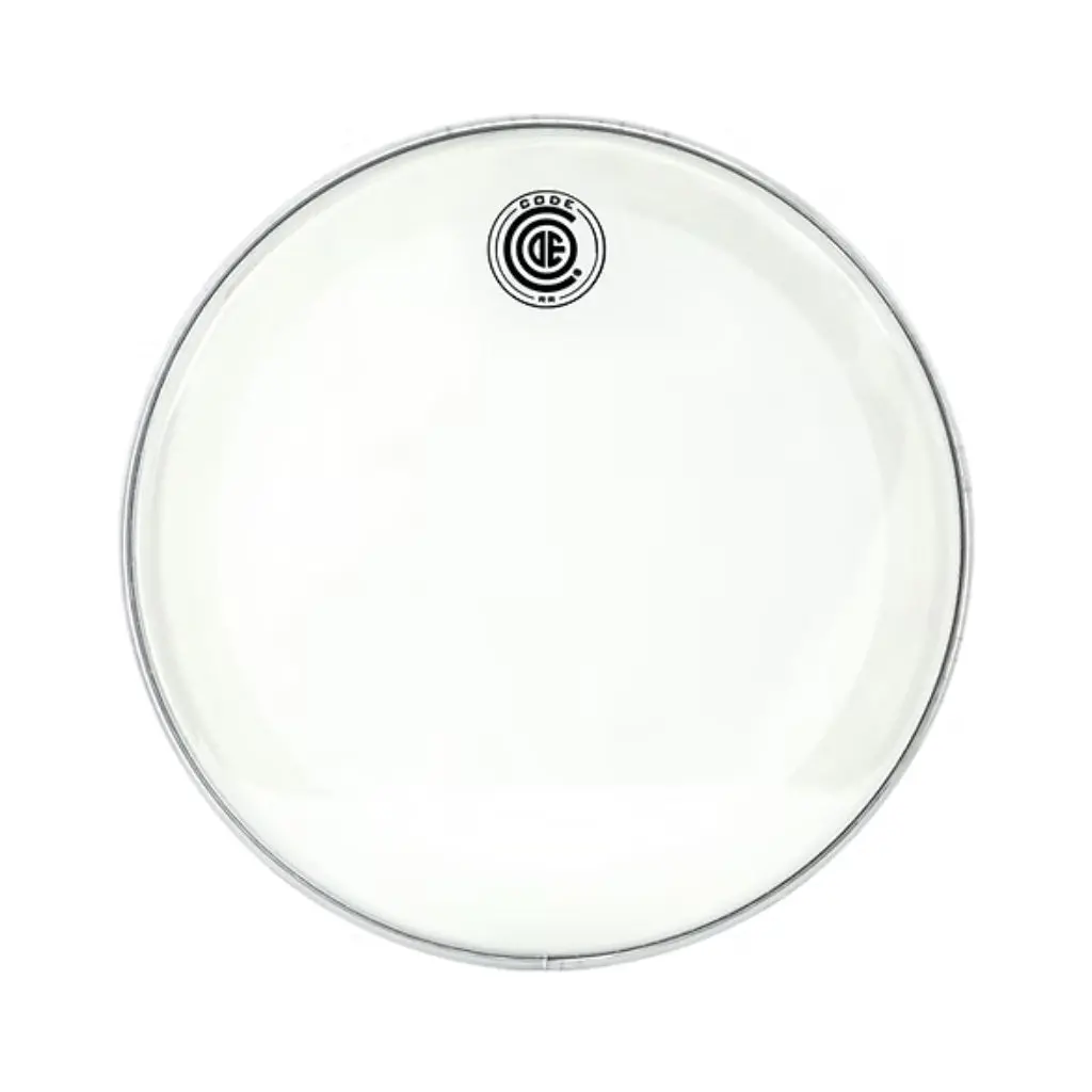 Code Rr (Reso Ring) Clear Single Ply With Ring Resonant Drumhead - 14 Inches 1