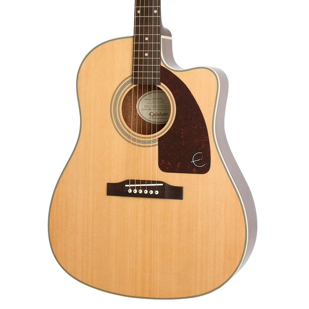 Epiphone J15 Ec Deluxe Acoustic Guitar In Case - Natural 1