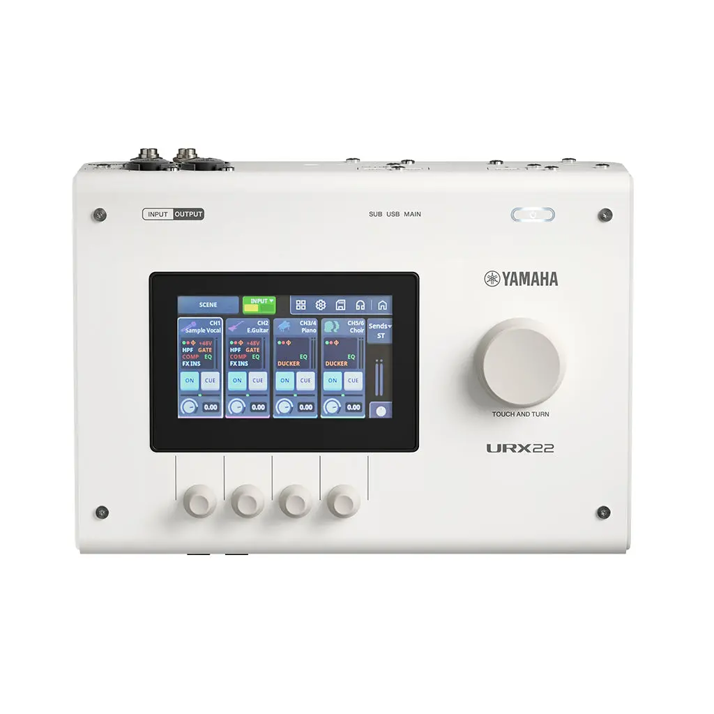 Yamaha Urx22 Compact Audio Interface 4-In/2-Out - White 1