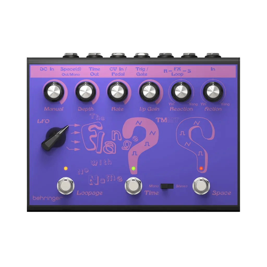 Behringer The Flange With No Name Modulation Effect Pedal 1