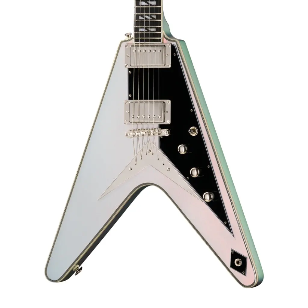 Epiphone Futura Flying V Custom Electric Guitar - Quicksilver Shift 1