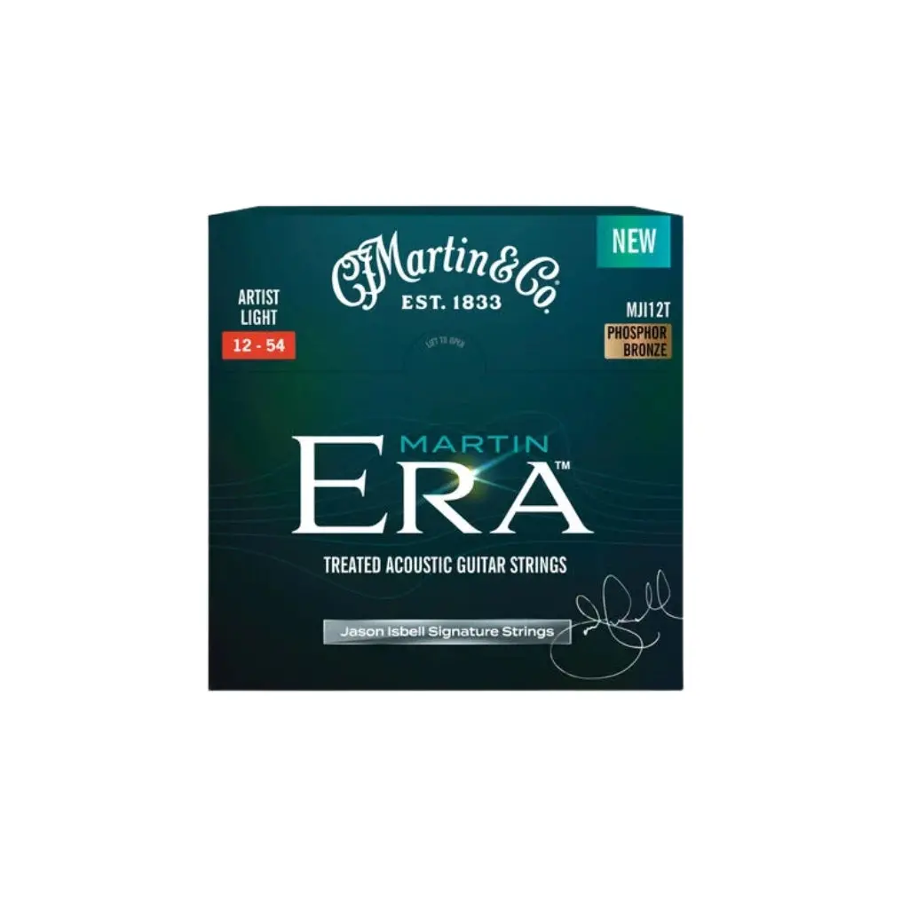 Martin Era Jason Isbell Signature Treated Acoustic Guitar Strings Phosphor Bronze - Artist Light 1