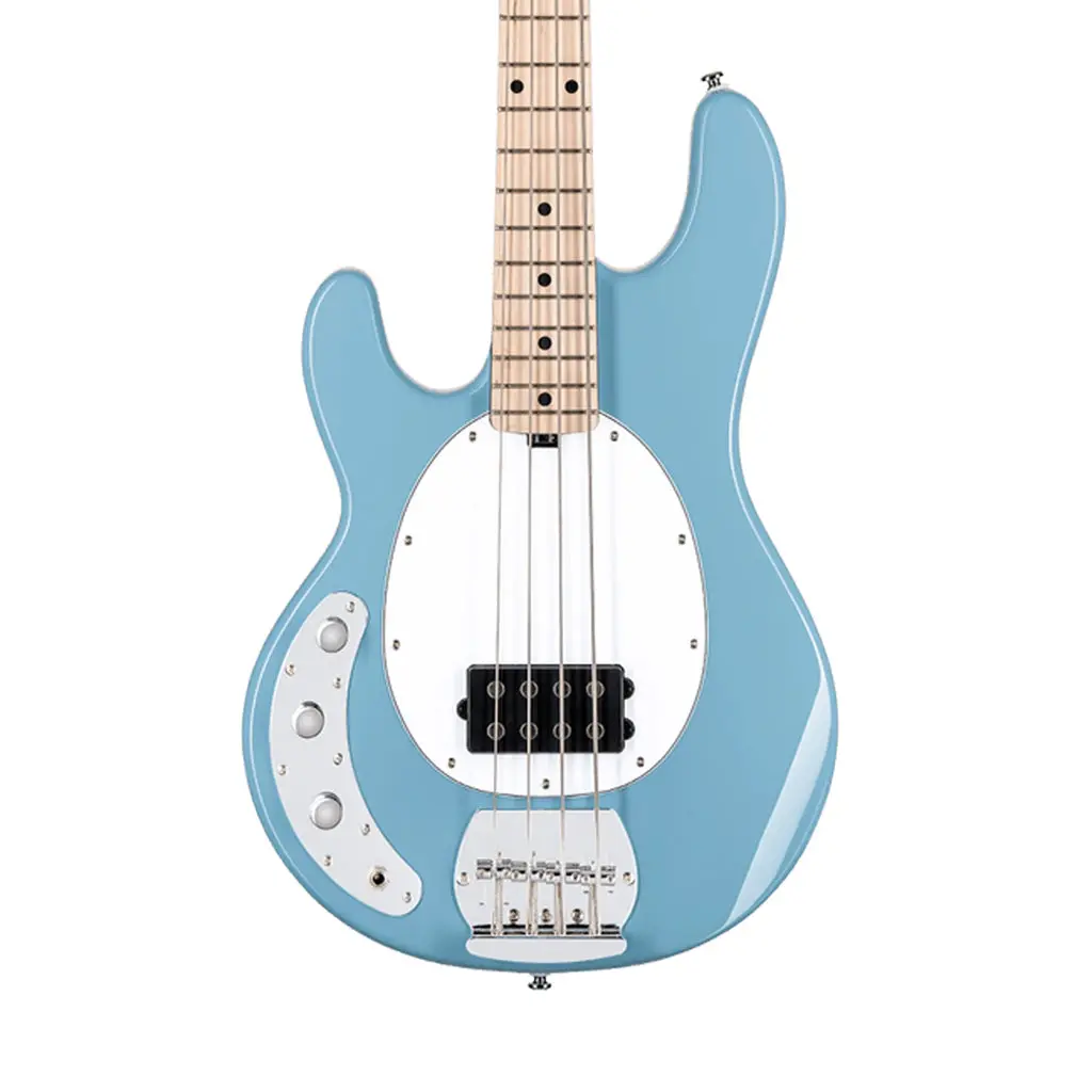 Sterling Ray4 Maple Neck Left Handed - Chopper Blue 1