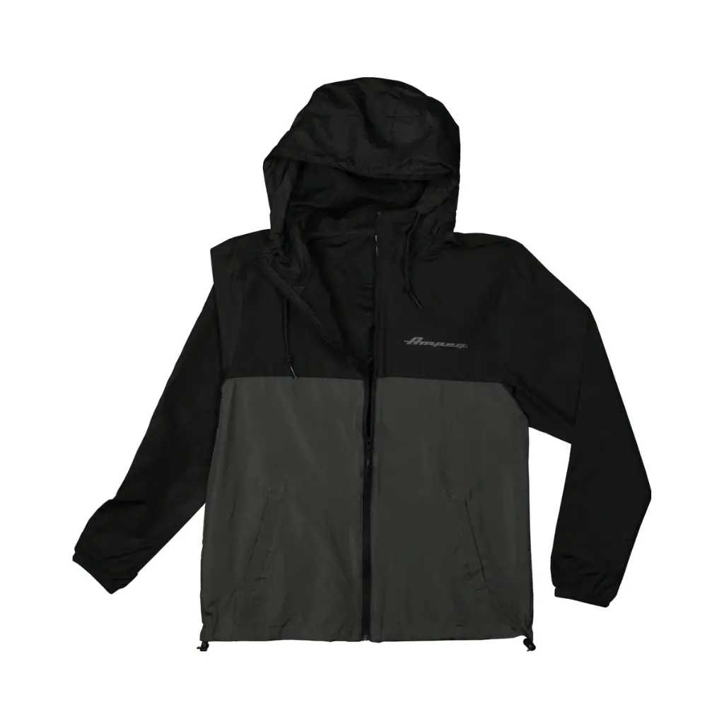 Ampeg 2 Tone Windbreaker - Grey & Black - M 1