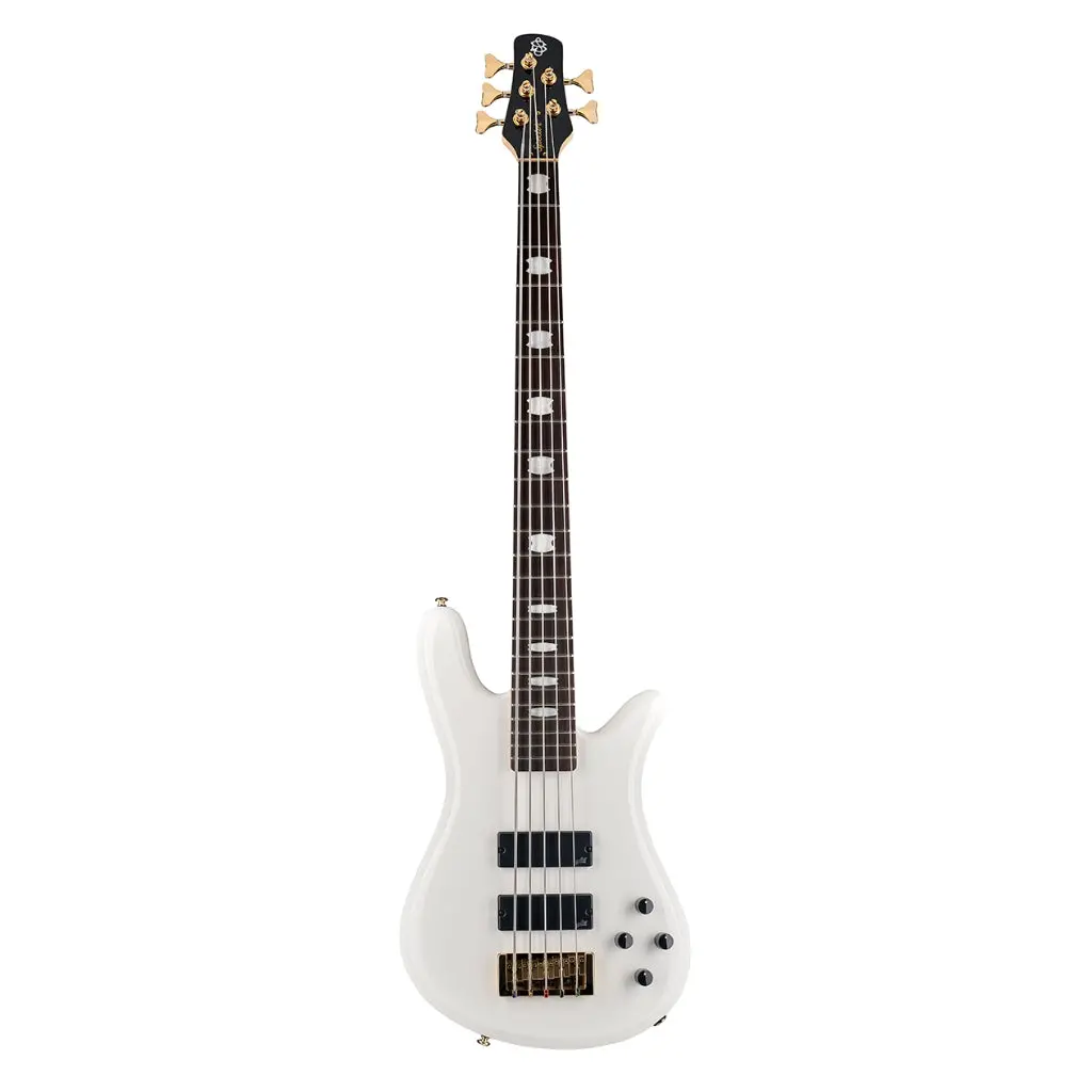 Spector Icon Ns-5 5-String Electric Bass Guitar - White Gloss 2