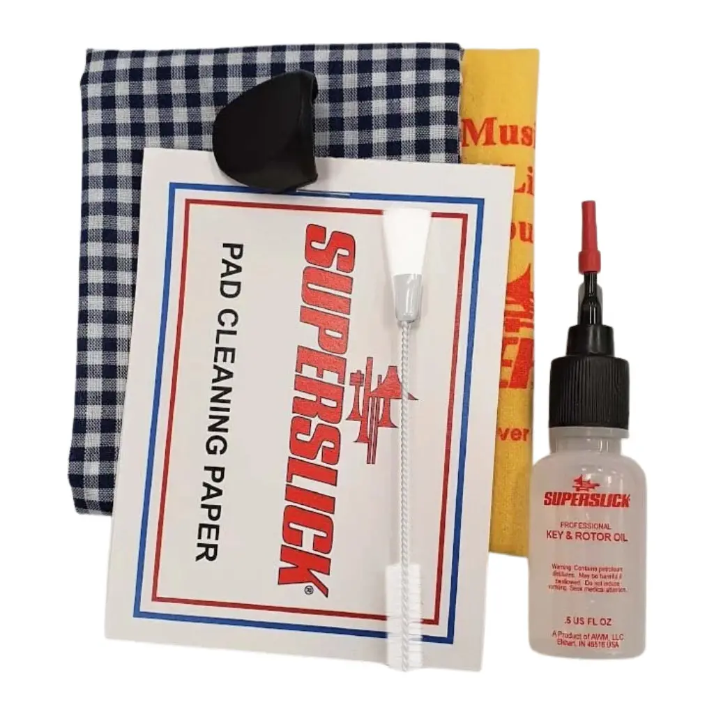Superslick Care Kit - Flute (Does Not Contain A Double Ended Brush) 1