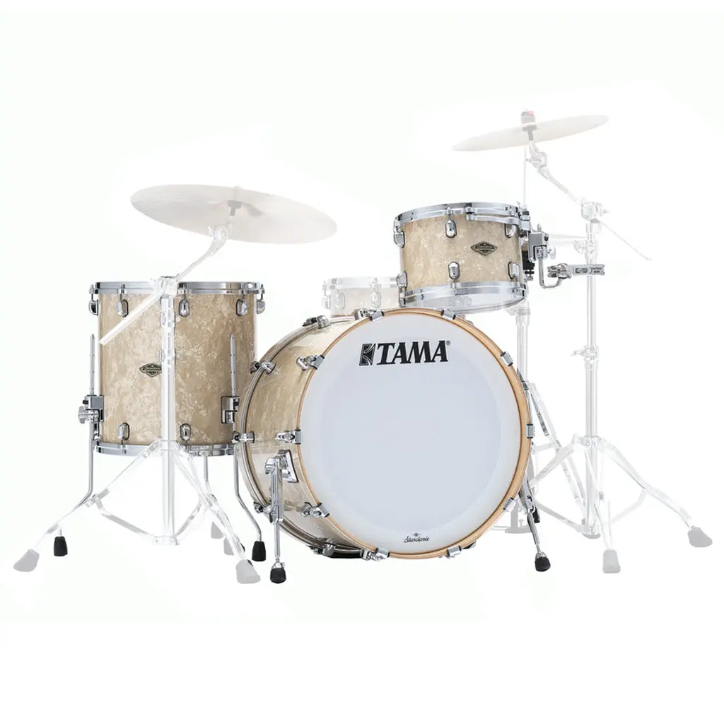 Tama Wbr32rzs Starclassic Walnut/Birch 3-Piece Shell Pack With 22" Bass Drum - Vintage Marine Pearl (No Hardware Included) 1