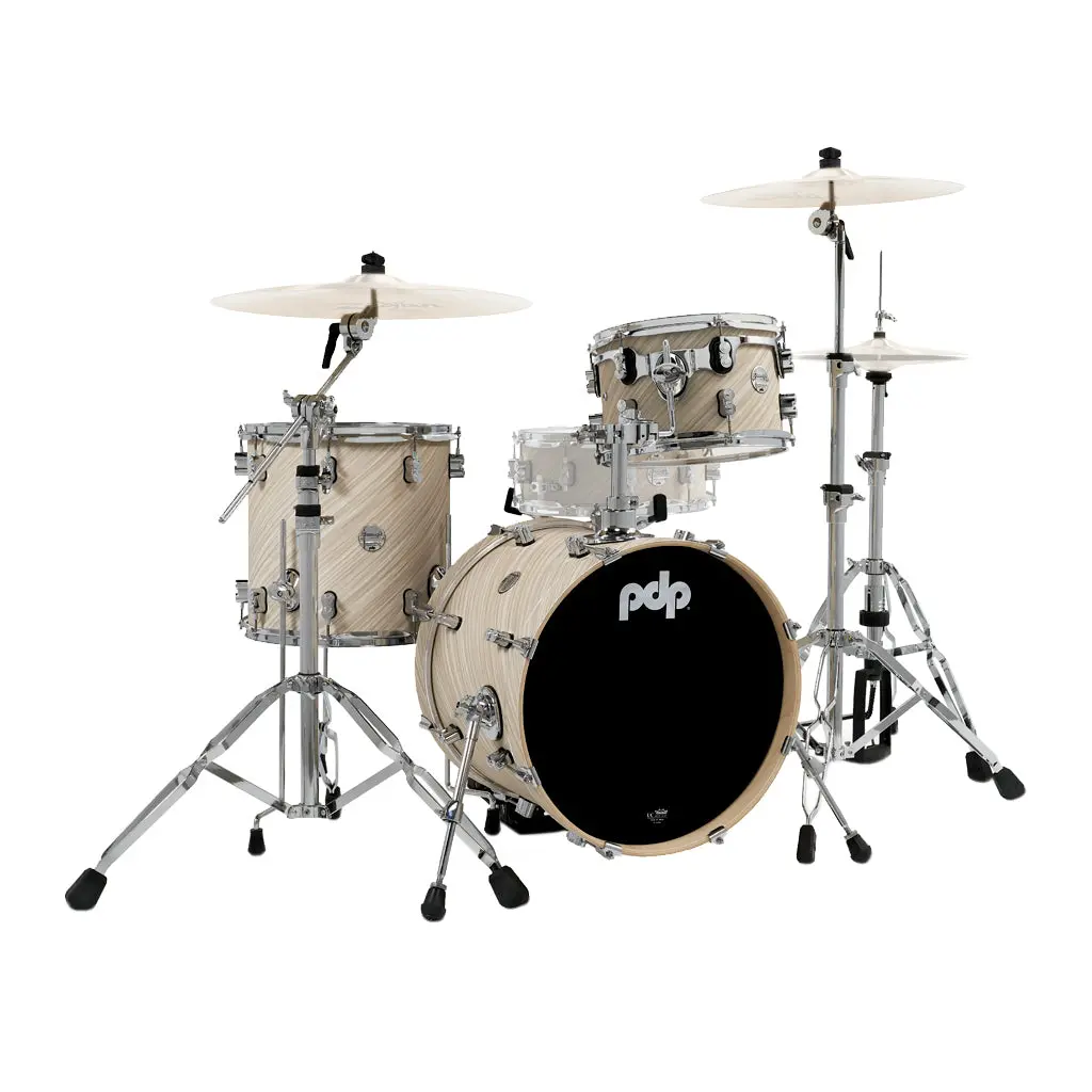 Pdp Concept Maple Bop 3-Piece Shell Pack W/Hardware - Twisted Ivory 1