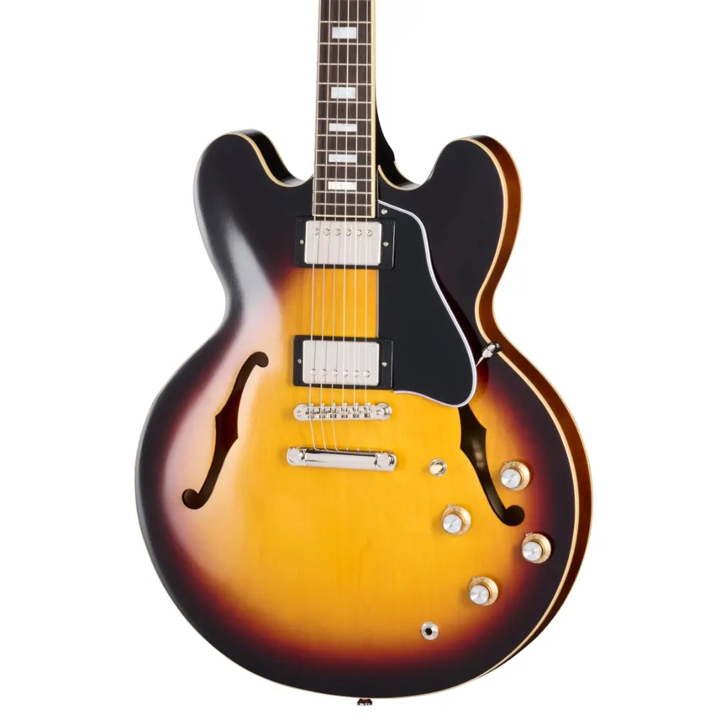 Epiphone 1962 Es-335 Reissue Semi-Hollow Electric Guitar - Vintage Burst 1