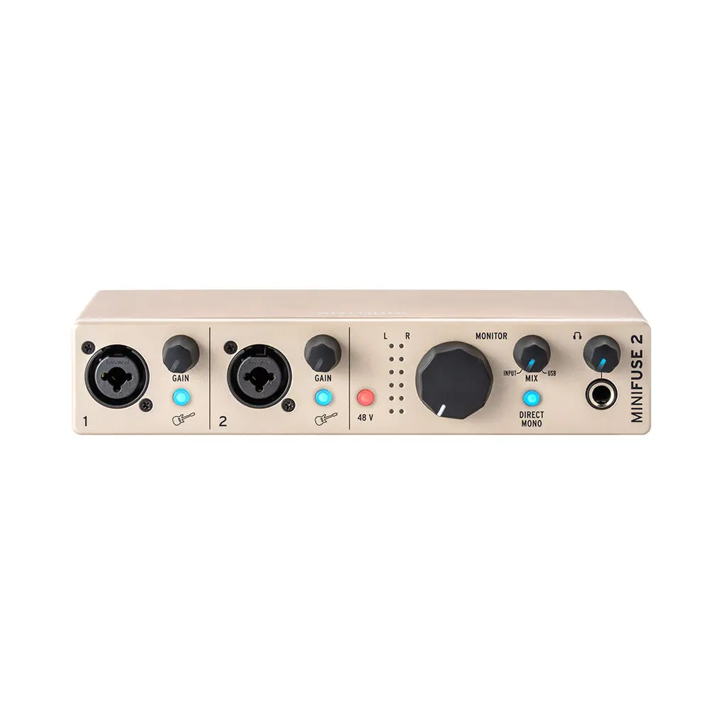 Arturia Minifuse 2 Usb-C Audio Interface - Champagne 1