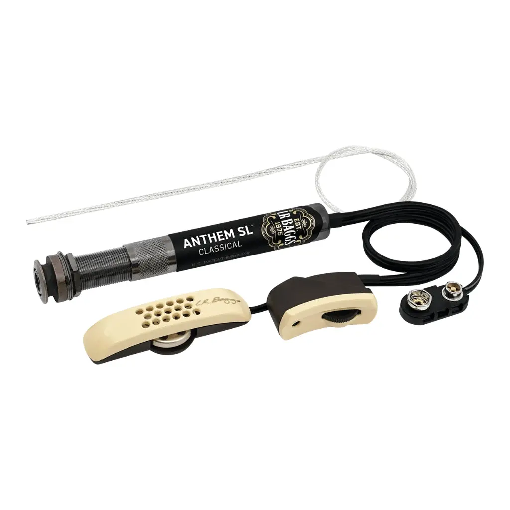 Lr Baggs Anthsl-C Anthem Sl Classical Guitar Pickup System With Element & Microphone Oem Version 1