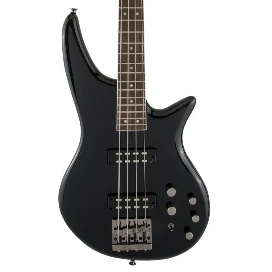 Jackson Js Series Spectra Bass Js3 Bass Guitar - Gloss Black, Laurel Fingerboard 1