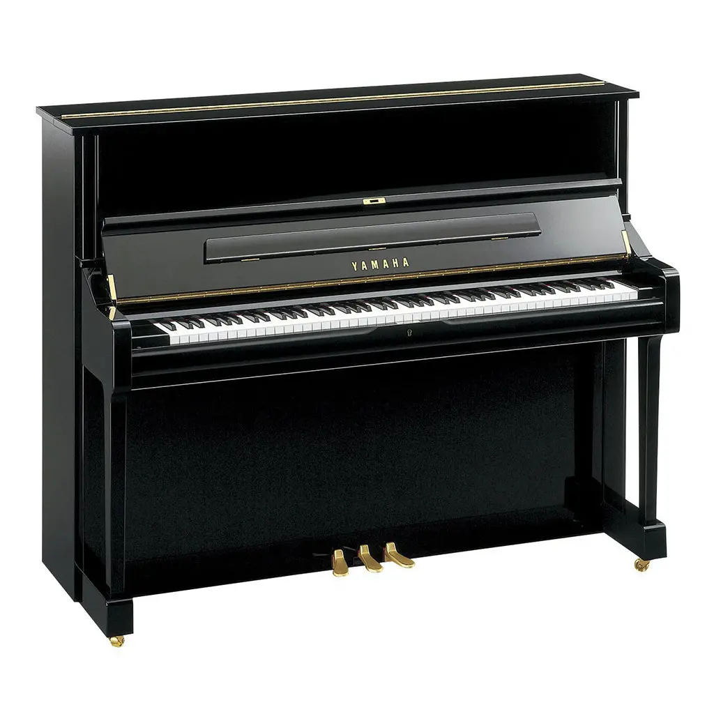 Yamaha U1peq Upright Piano - Polished Ebony 1