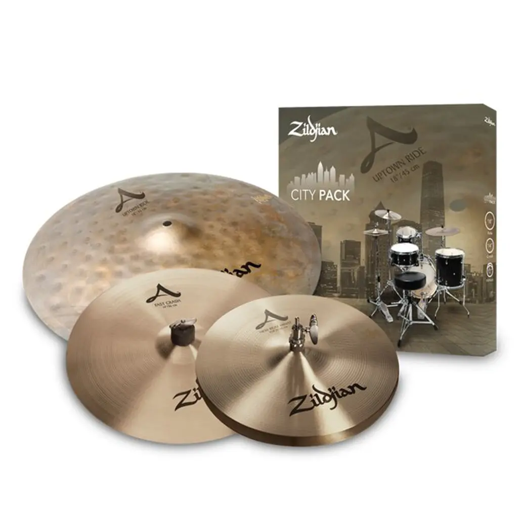 Zildjian A "The City Pack" - 12" 14" 18" 1