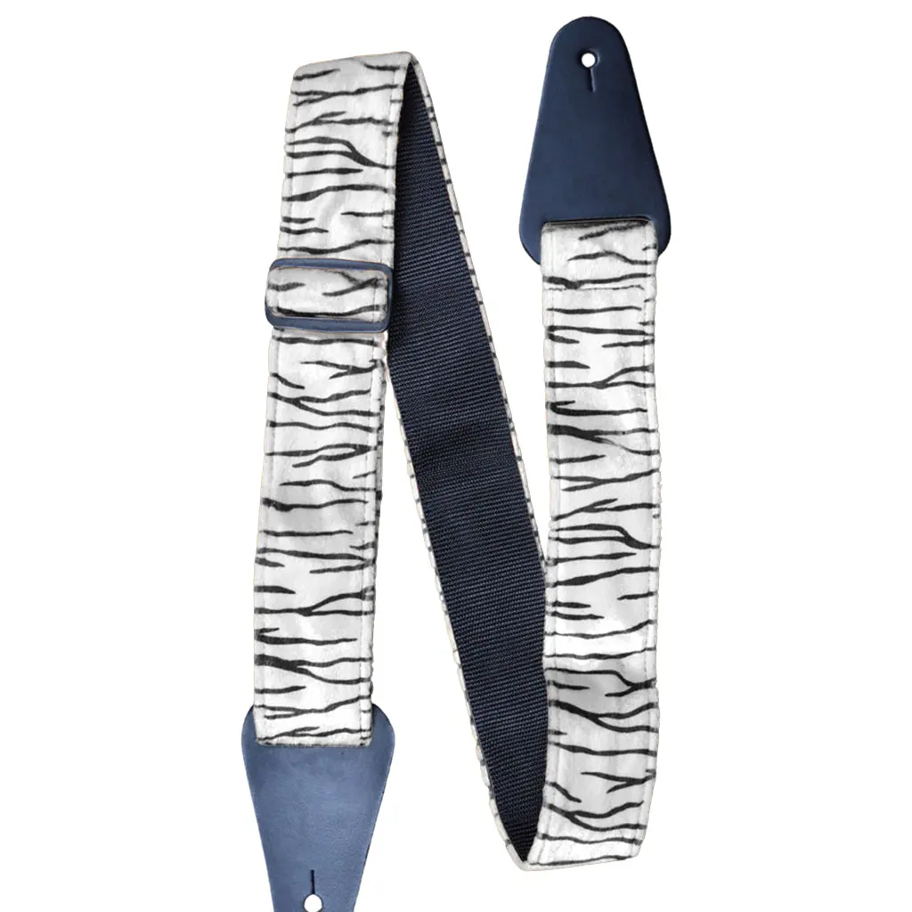 Colonial Leather - Animal Fur Strap - White Tigga 1