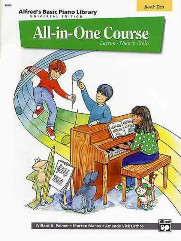 Alfred's Basic Piano All-In-One Course - Book 2 1