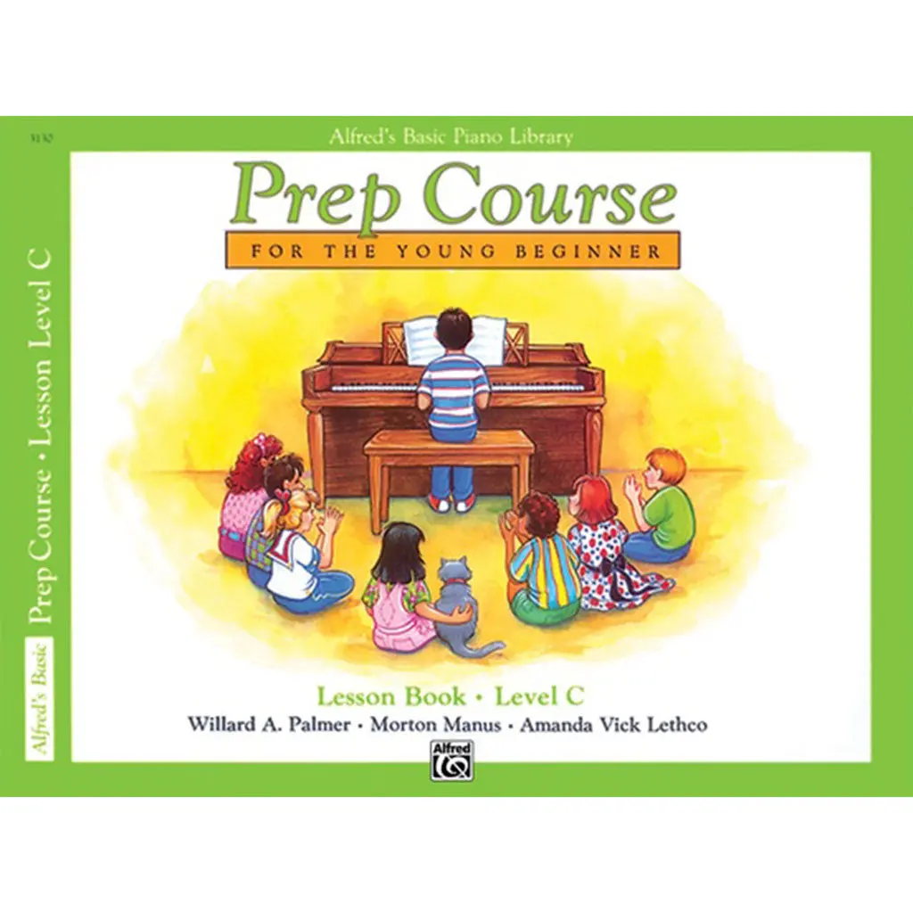 Alfred's Basic Piano Prep Course Lesson Book Level C 1