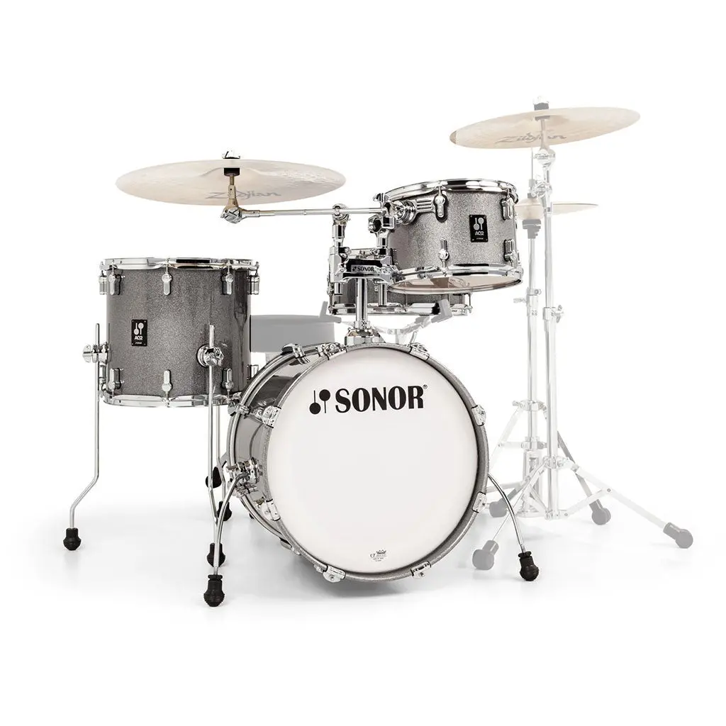 Sonor Aq2 Series Bop 4-Piece Shell Pack - Titanium Quartz 1
