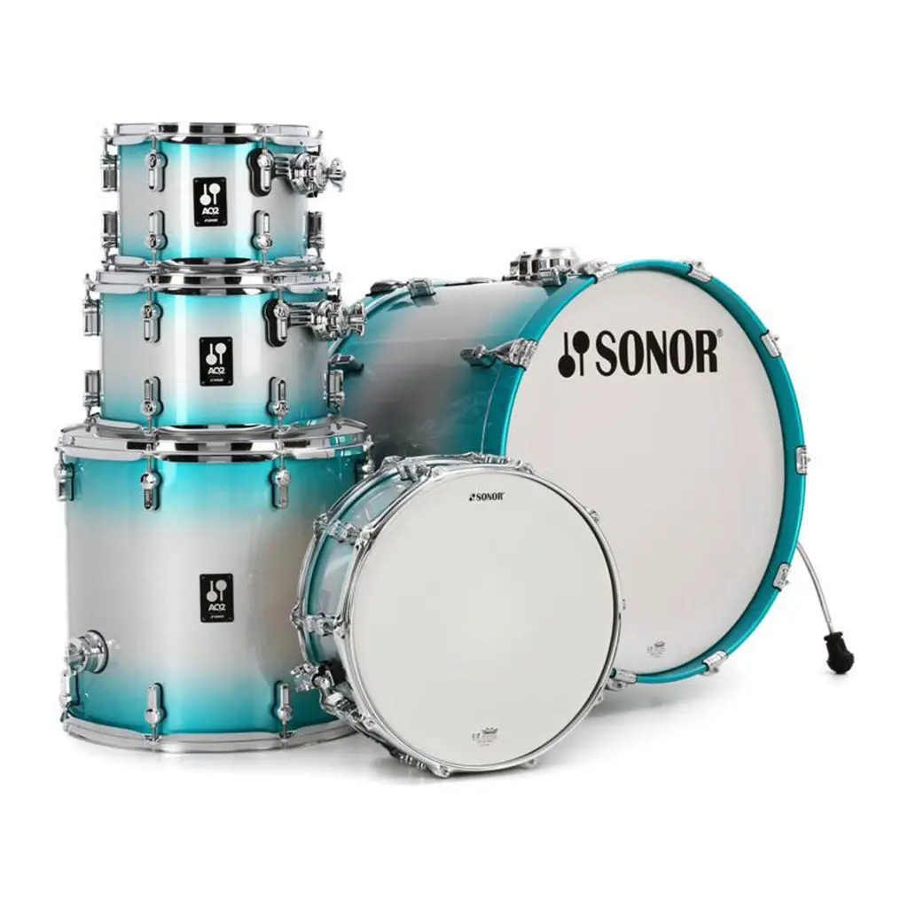 Sonor Aq2 Series Stage 5-Piece Shell Pack - Aqua Silver Burst 2