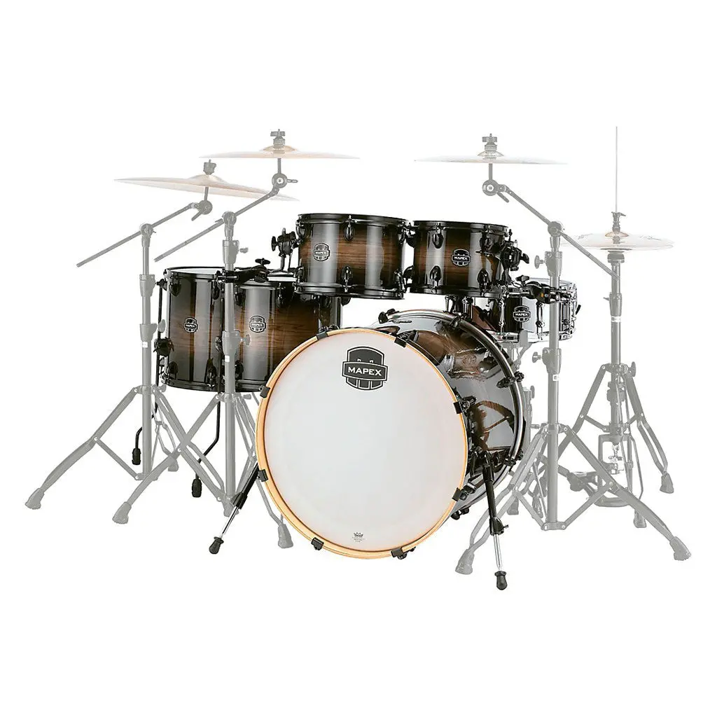 Mapex Armory 6 Piece Studioease Fast Shell Pack - Black Dawn 1
