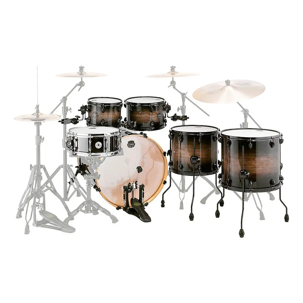 Mapex Armory 6 Piece Studioease Fast Shell Pack - Black Dawn 2