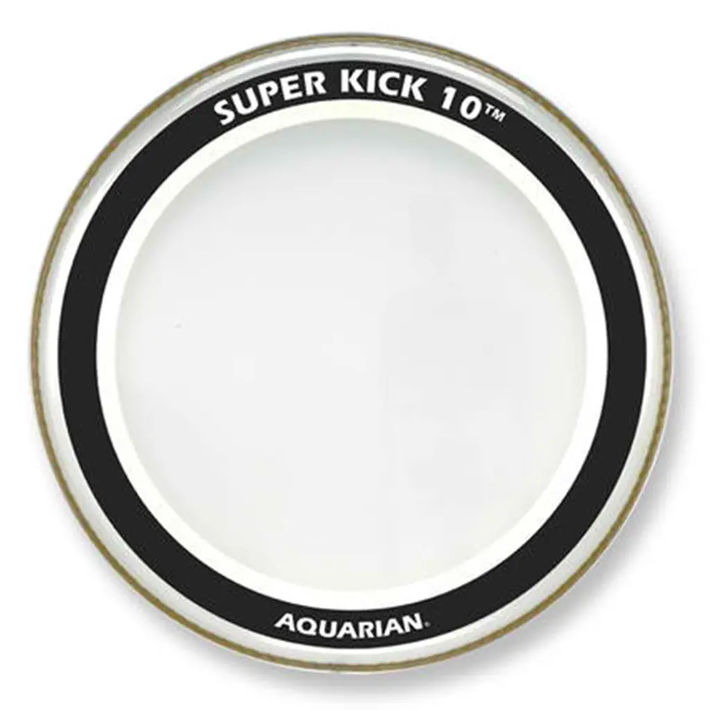 Aquarian Sk10-22 22" Super Kick 10 - Clear 1
