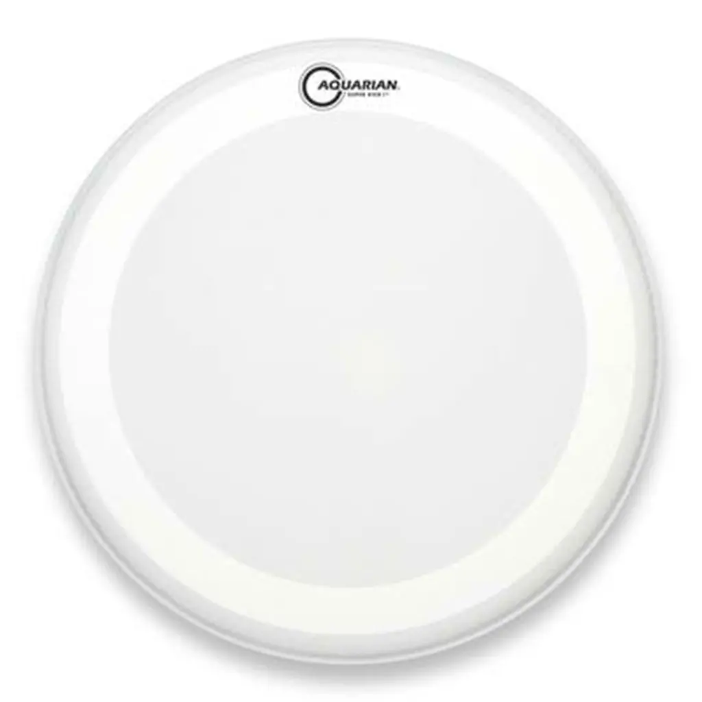 Aquarian Tcsk10 22" Super-Kick 10 - Texture Coated White 1