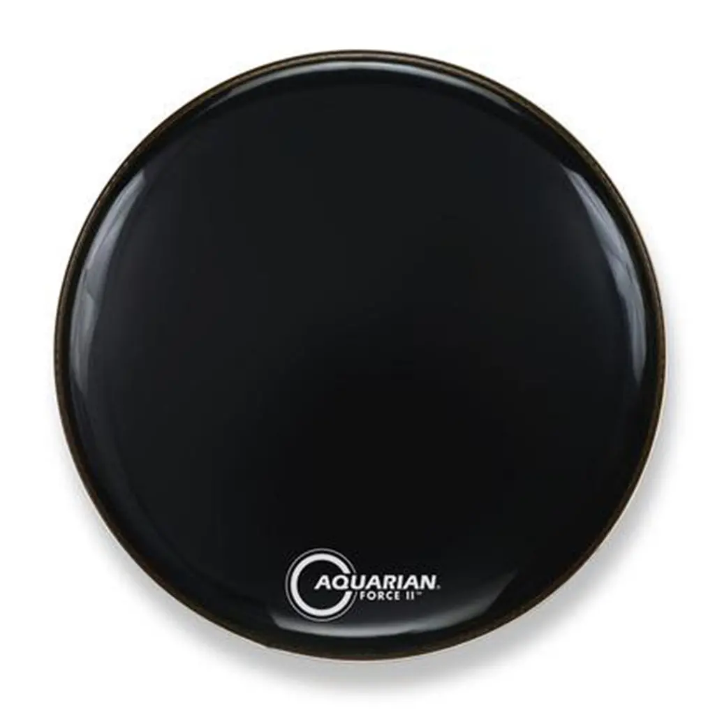 Aquarian Fr22bk 22" Full Force Ii Resonant - Black 1