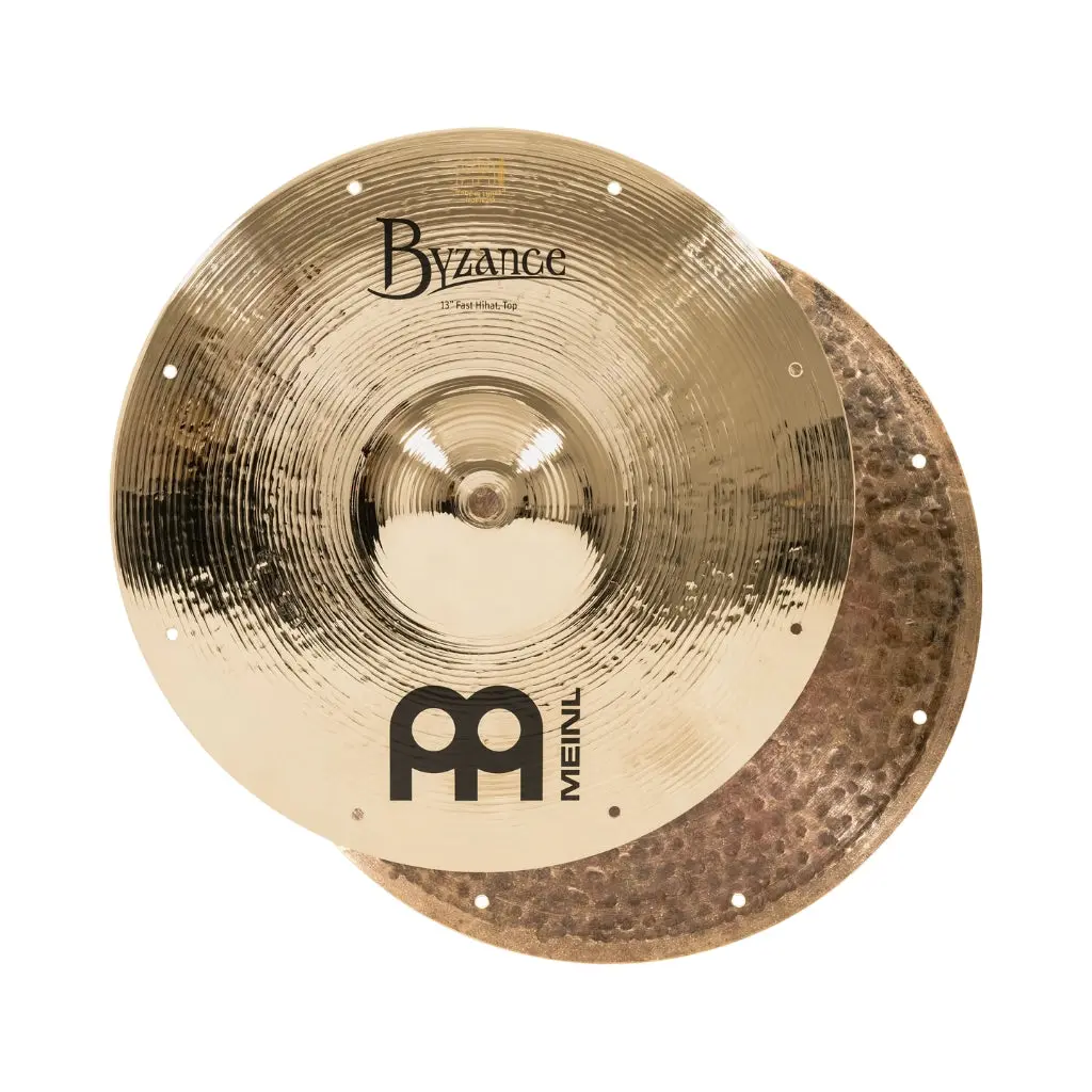 Meinl Byzance Brilliant 13" Fast Hi-Hats 1