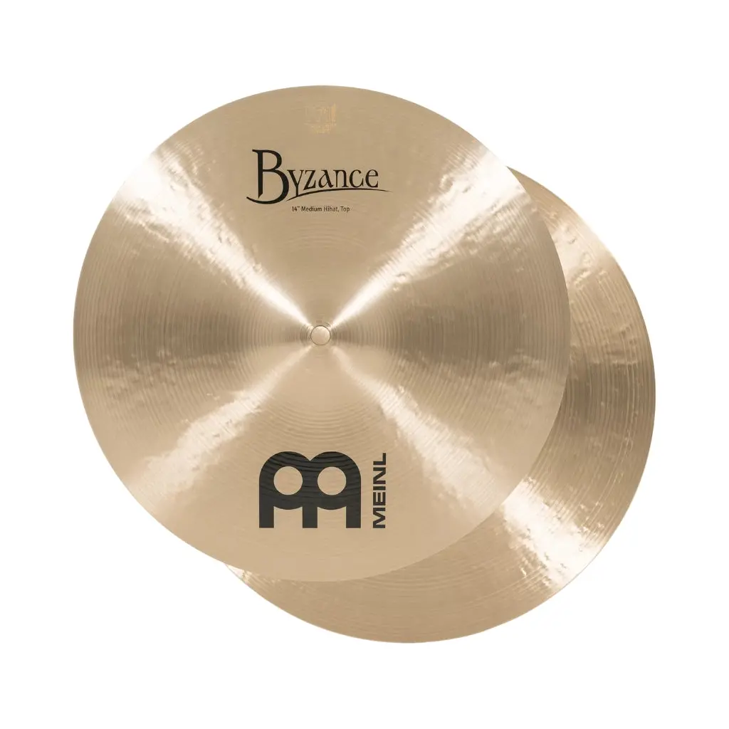 Meinl Byzance Traditional 14" Medium Hi-Hats 1
