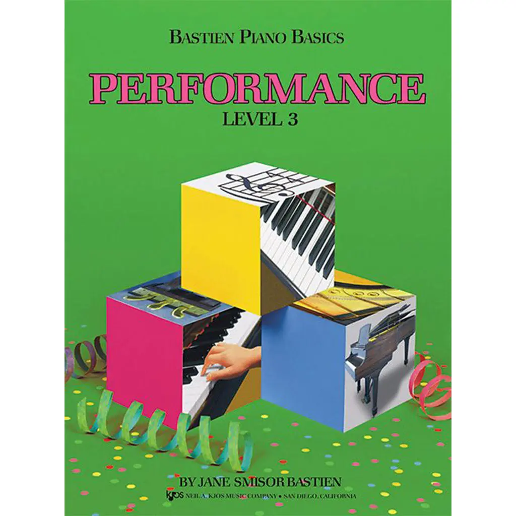 Bastien Piano Basics Performance Level 3 1
