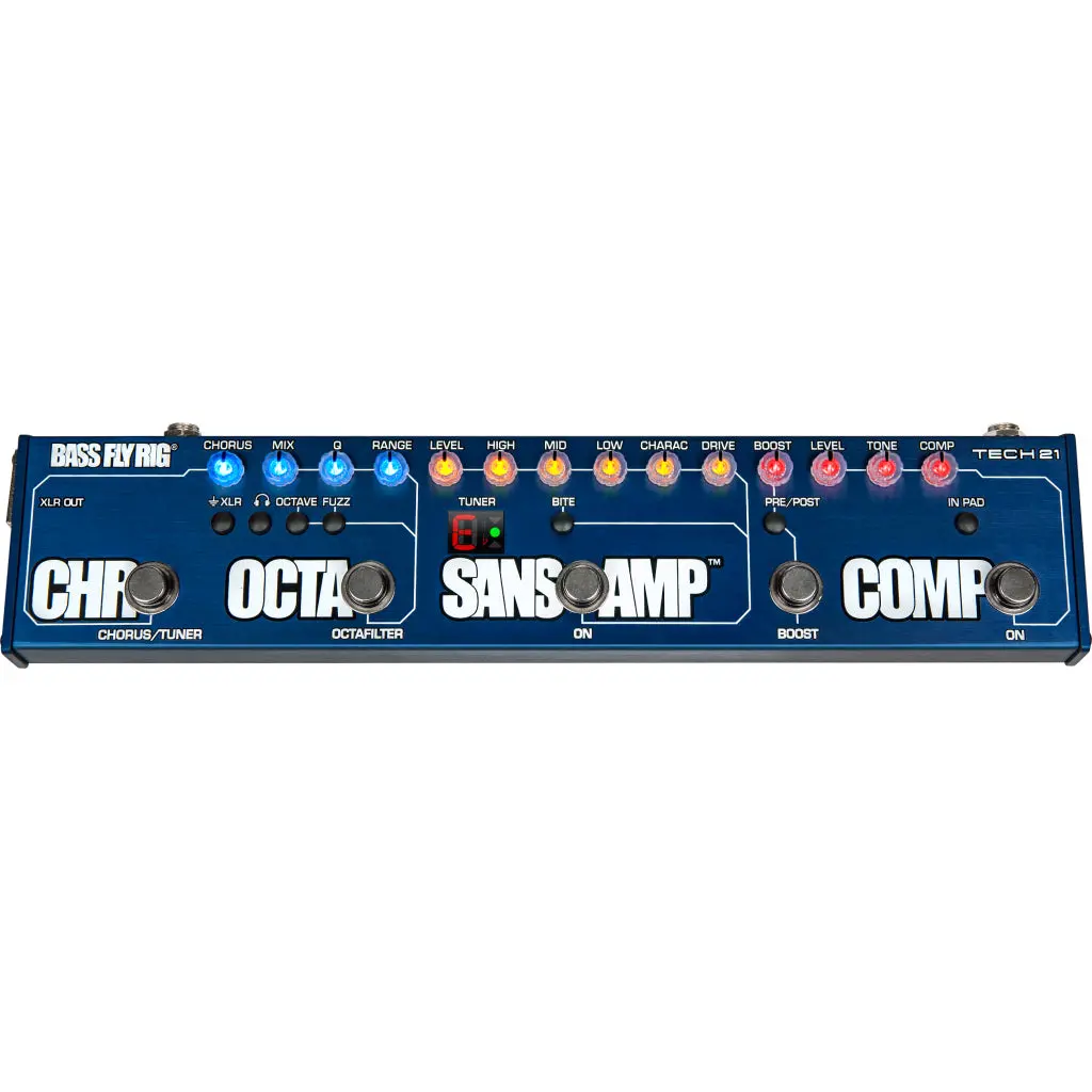 Tech 21 Bass Fly Rig Pedal 1