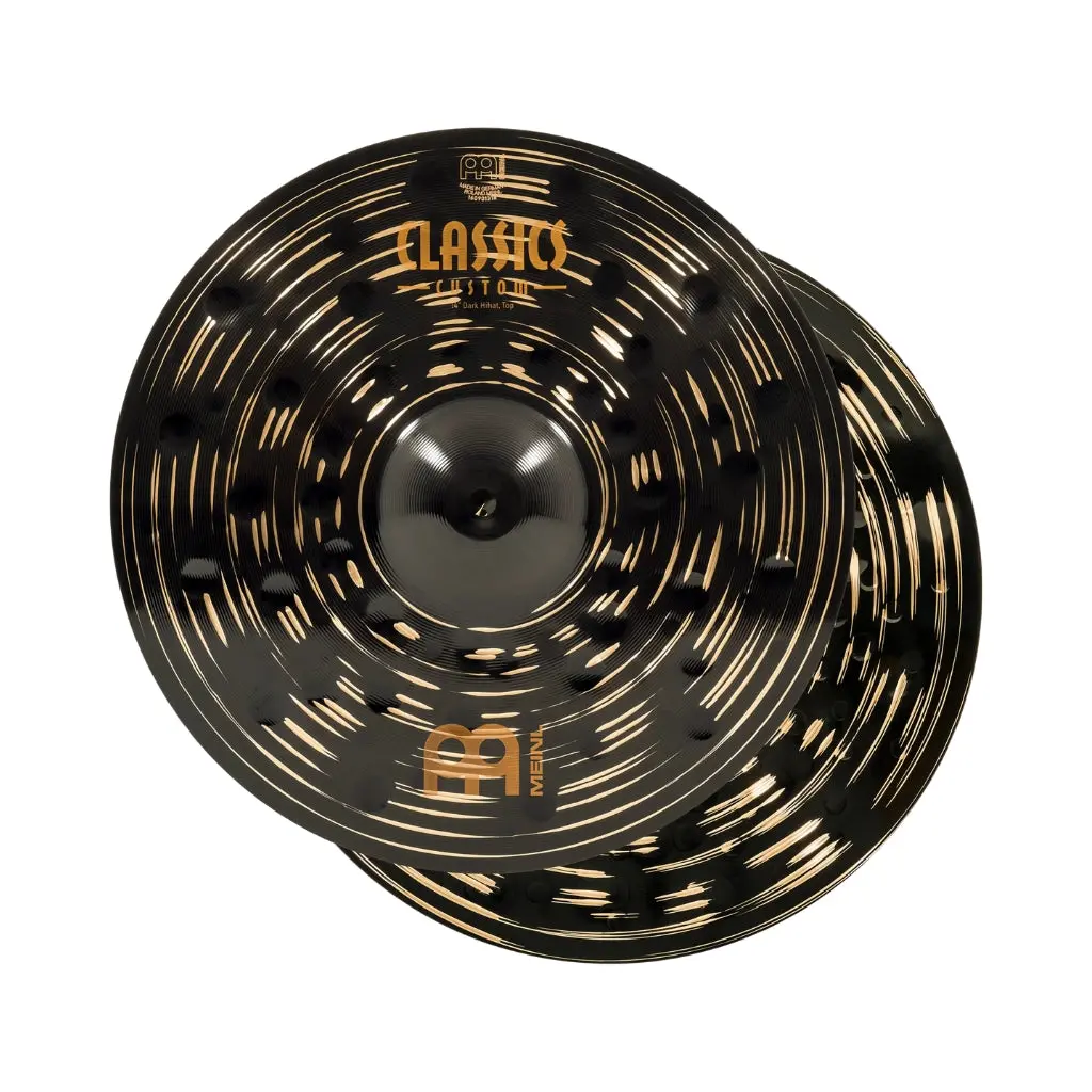 Meinl Classics Custom Dark 14" Hi Hats 1