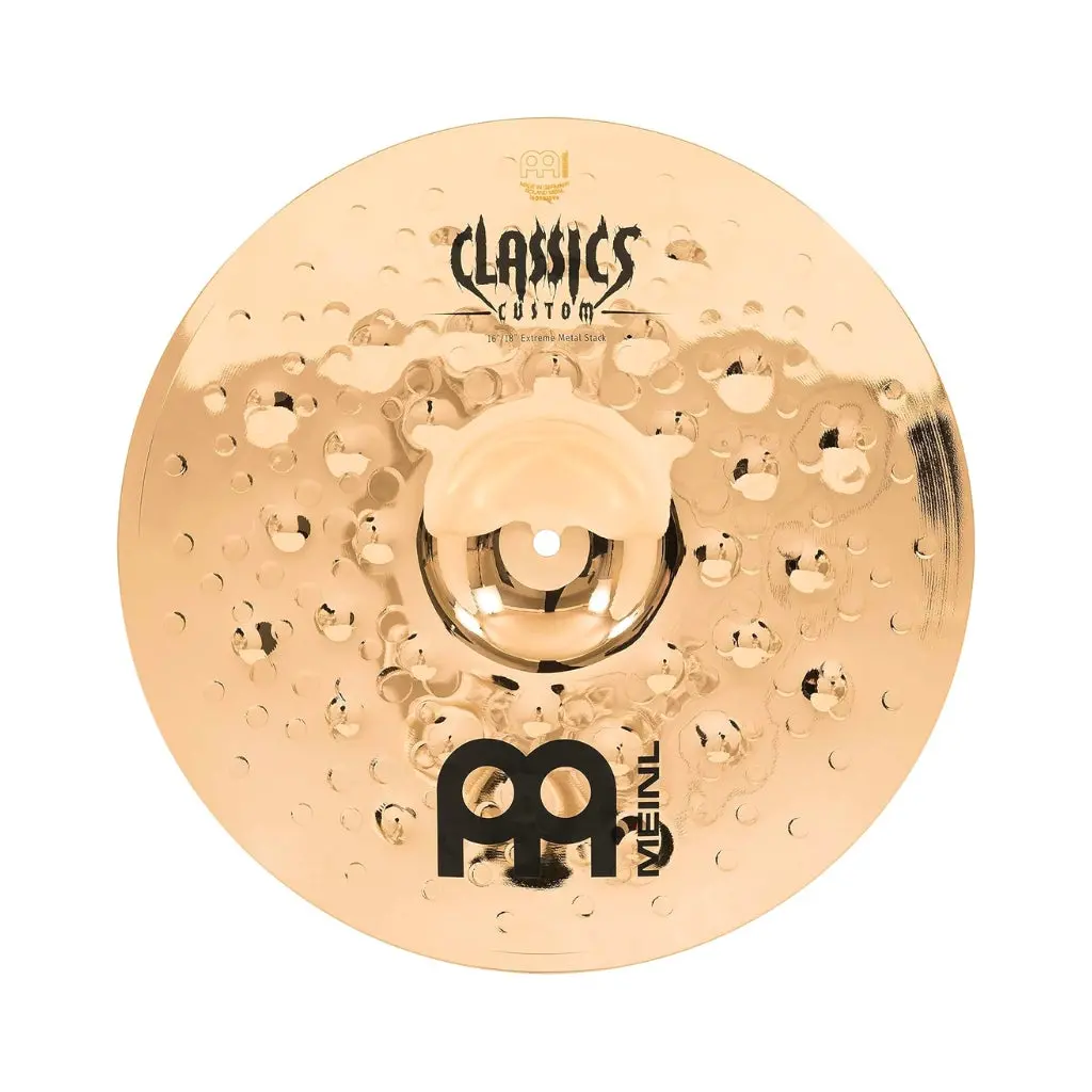 Meinl Classics Custom 16/18 Extreme Metal Stack 1