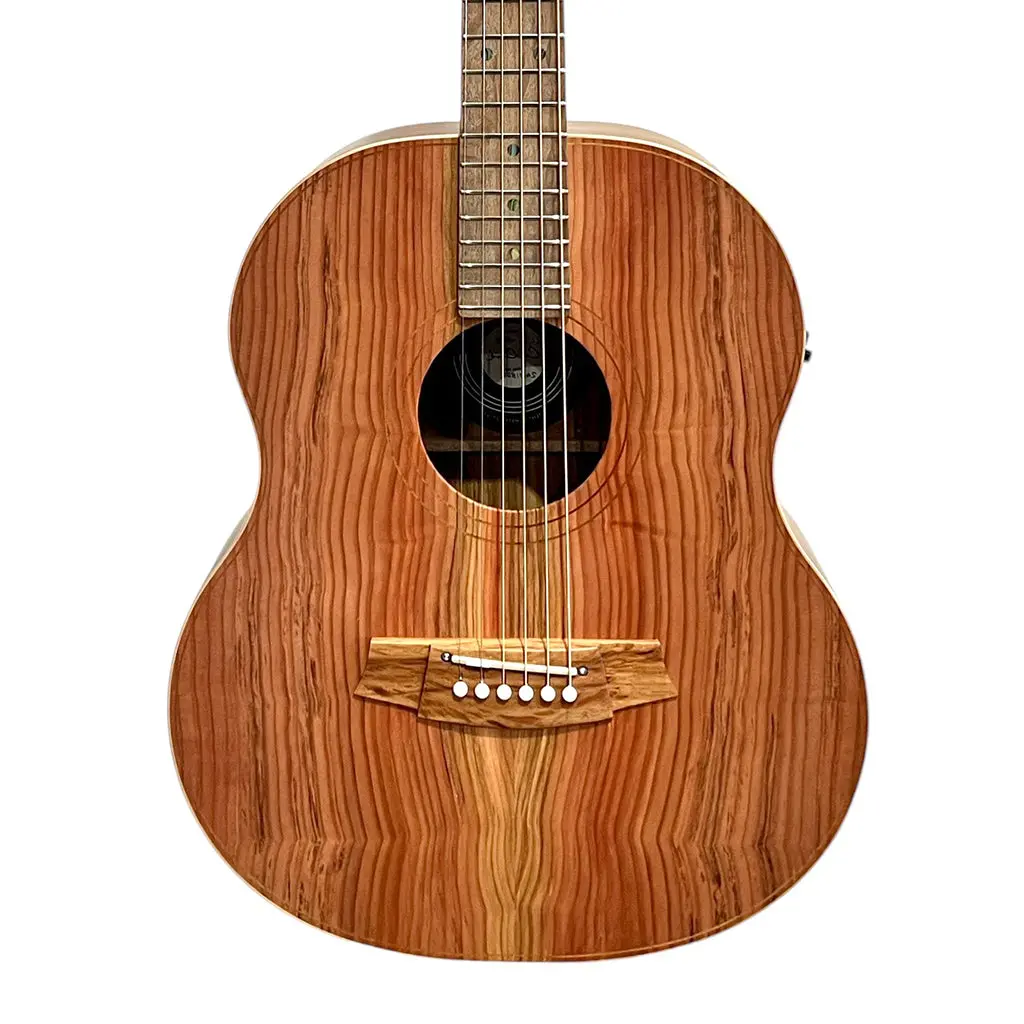 Cole Clark Ll2e Mini Left Handed - Redwood Blackwood 1