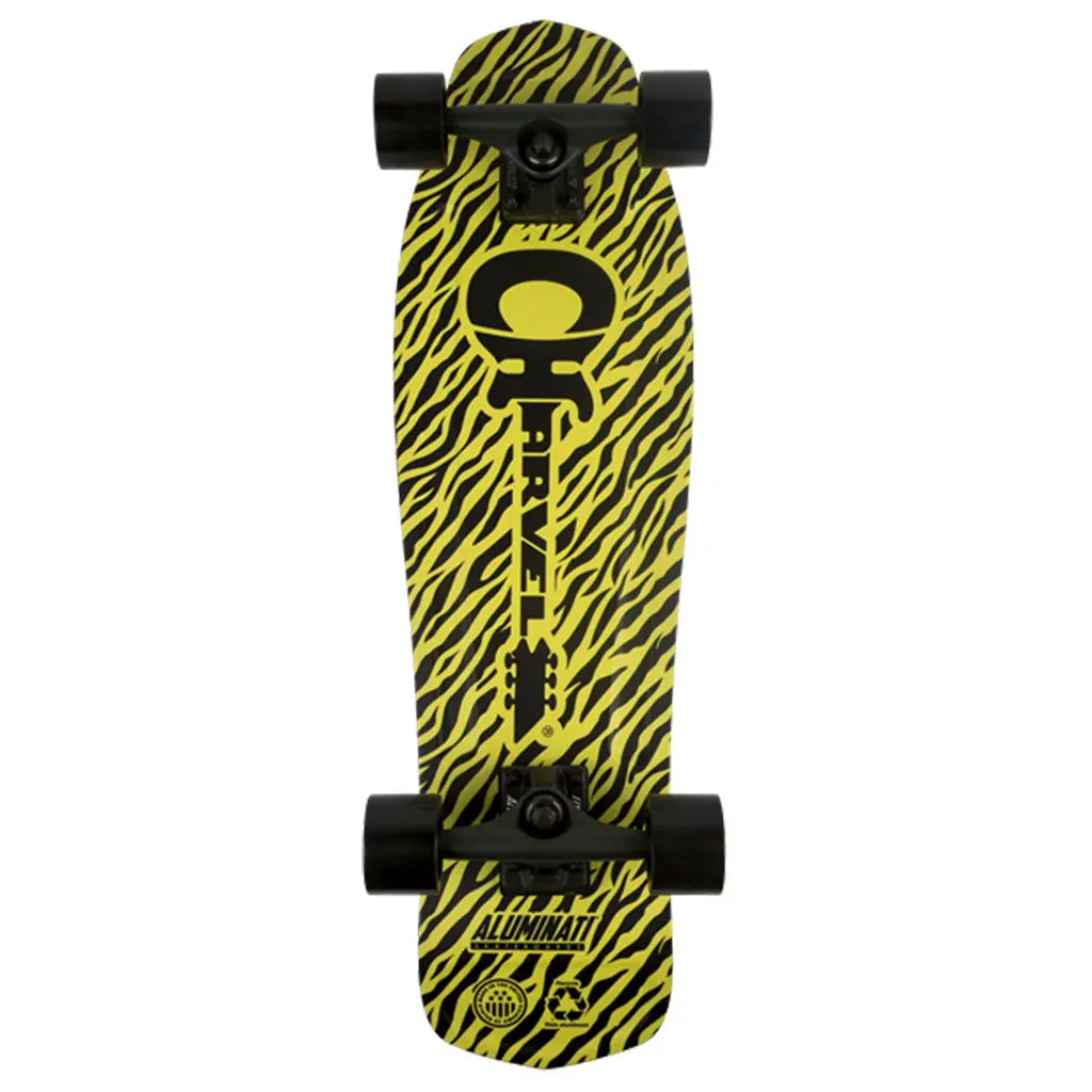 Charvel - Yellow Bengal Skateboard By Aluminati 2