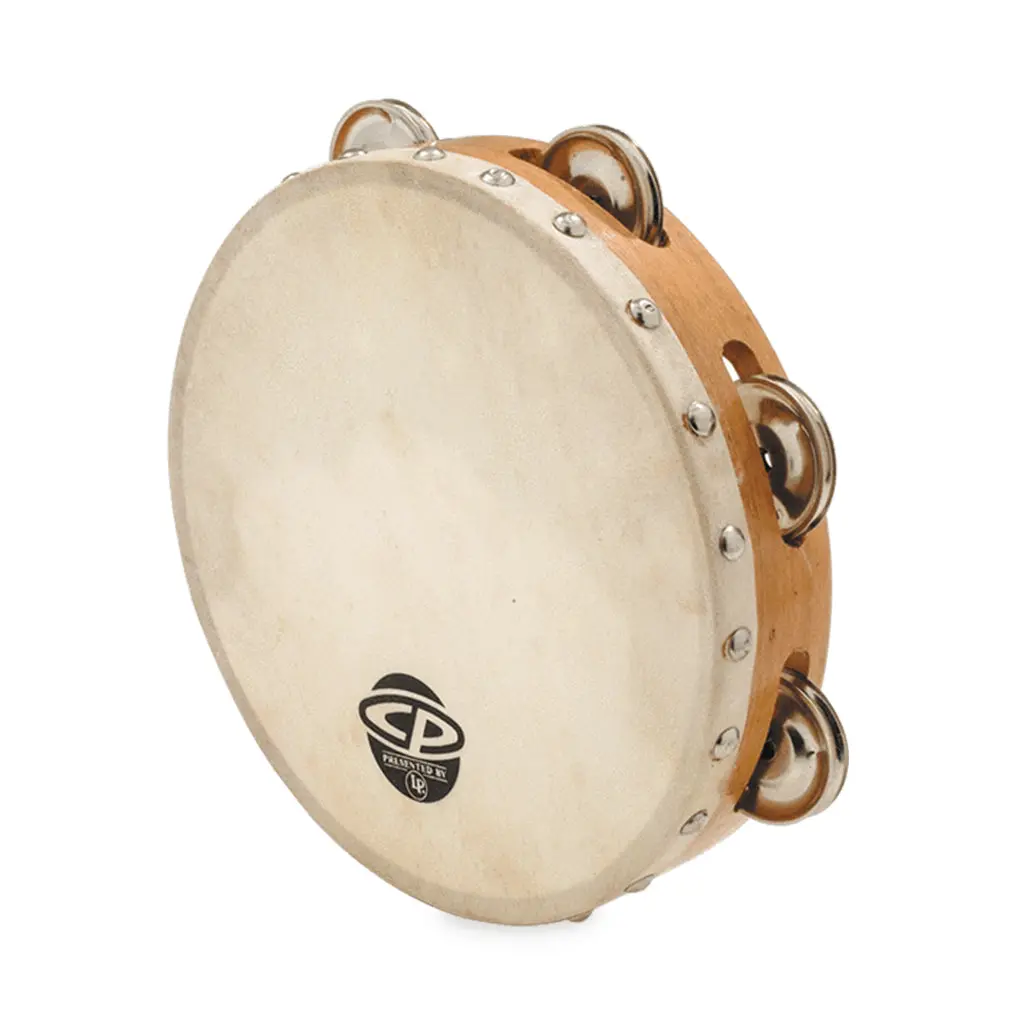Lp Cp 8" Tambourine With Head Single Row 1