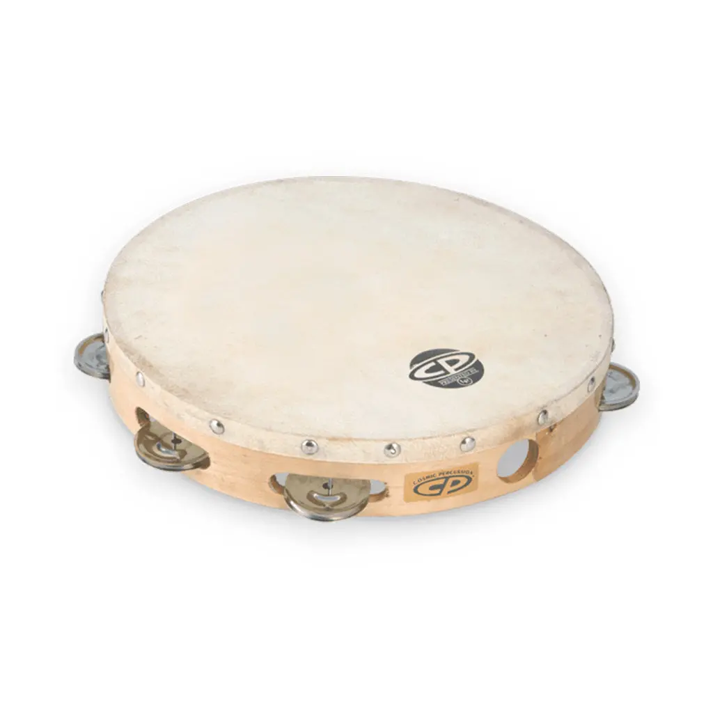 Lp Cp 10" Tambourine With Head Single Row 1