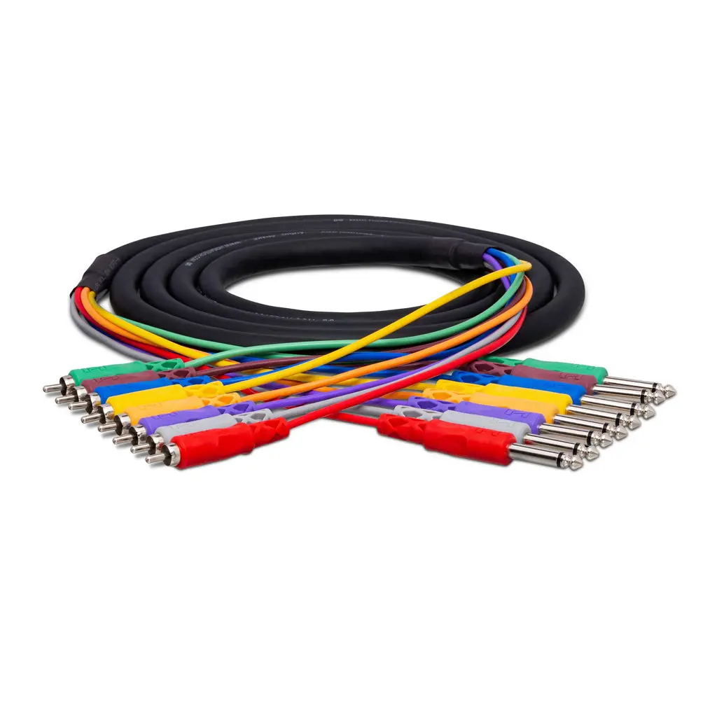 Hosa Technology Snake 1/4 Ts - Rca 3M 1