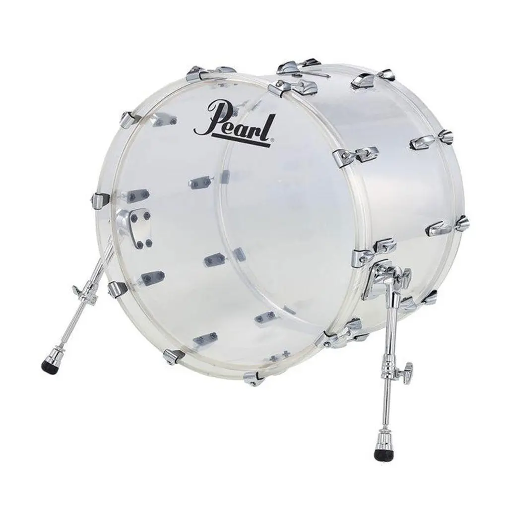 Pearl Crystal Beat 24"X14" Bass Drum - Ultra Clear 1