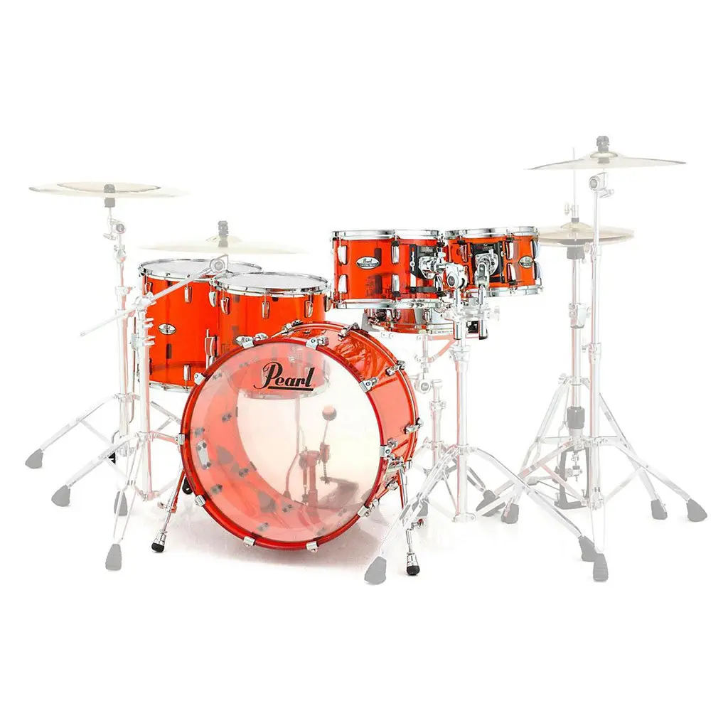 Pearl Crystal Beat 5-Piece Shell Pack - Ruby Red 1