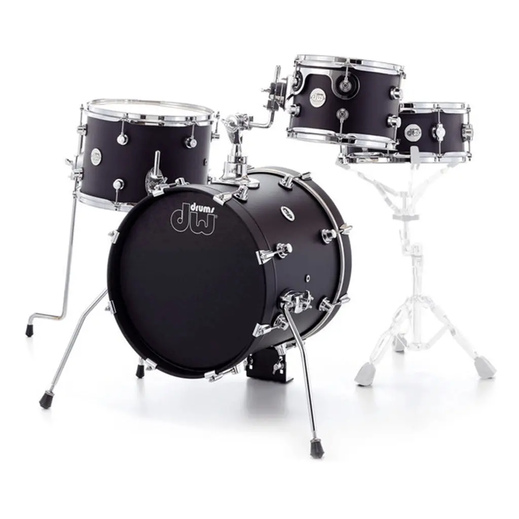 Dw Design Series® Mini-Pro 4-Piece Shell Pack - Satin Black 1