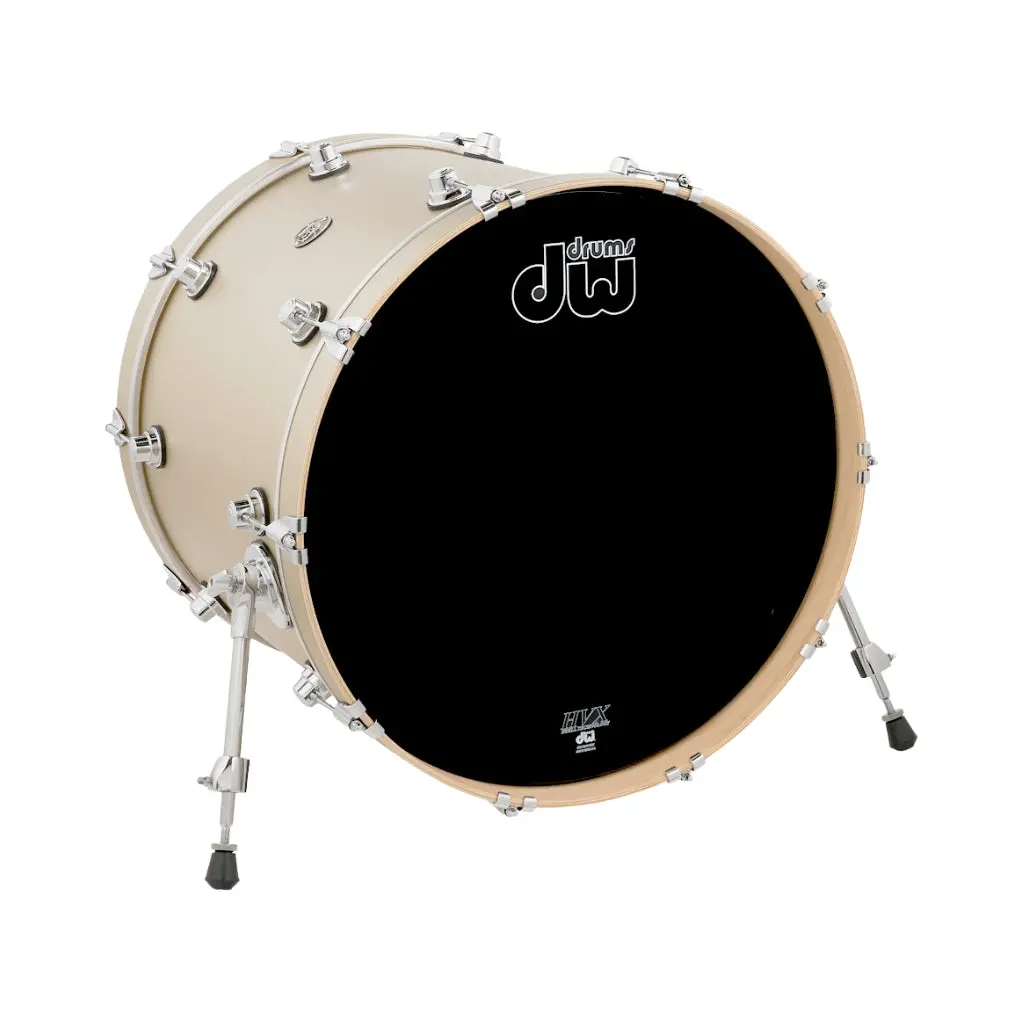 Dw Performance Series Bass Drum - 18 X 22 Inch - Natural Lacquer 1