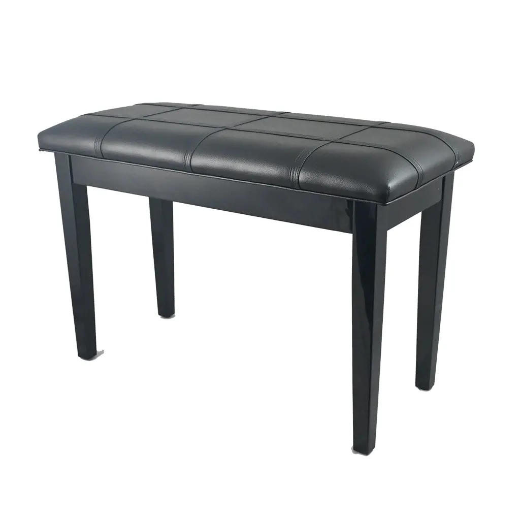 Non-Adjustable Piano Bench - Black 1