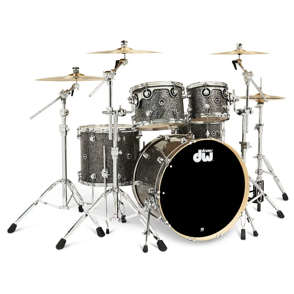 Dw Dwe 5-Piece Complete Bundle Kit - Black Galaxy 1