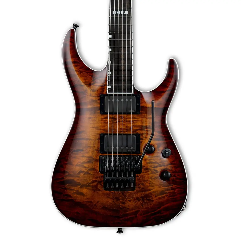 Esp E-Ii Horizon Fr-Ii Tiger Eye Sunburst Electric Guitar 1